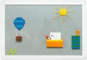 Building Brick Wall for Lego bricks 24x34" Baseplate Panel Compatible