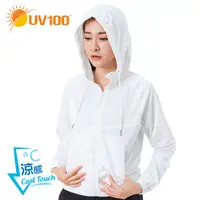 在飛比找蝦皮商城優惠-【UV100】 防曬 抗UV-防潑水金屬拼接外套-女(AA2