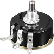 XYWHPGV WX112 2K2 Ohm Variable Resistors Single Turn Rotary Carbon Film Taper Potentiometer O Shaft(5caca 45da7 a3e7b bf85a d5d0d a84a0