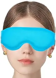 Eye Ice Pack Masque - Reusable Eye Ice Pack Masque Gel | Cold and Hot Compress Sleeping Tool for Home, Business Trip, Car, Travel