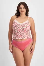 Jockey Parisienne® Micro G-String Underwear - Spiced Rose, Size: 8, Silk
