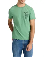 [Marcs] Elk-cellent Tee in Frosty Spruce