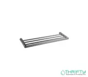 PLD Cove Towel Shelf Rack Gunmetal Grey CVGMTS