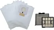 6 Bags + 2 Filters for Simplicity Scout & Scout Plus, Compare to SSH-6 SSFPK