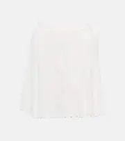 [Live The Process] Live The Process Malia ribbed-knit tennis miniskirt AU 10 white
