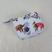 Vera Bradley Travel Pill Box Case Container Organizer Merry Mischief Snow Day