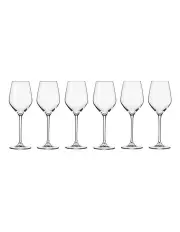 [Krosno] Splendour Wine Glass 200ml Set of 6 Gift Boxed