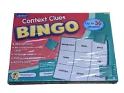 Lakeshore Context Clues Bingo FF323 Homeschool Educational Game Reading NEW