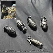 Punk Cool 1/18 Scale Metal Grenades Weapon Model For 3.75'' Action Figures