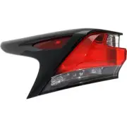 Tail Light For 15-16 Lexus NX200t NX300h Driver Side Outer Body Mounted
