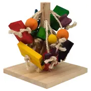 Lexi & Me Small Animal Wooden Toy Chew Tree - Medium