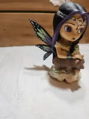 Jasmine Becket-Griffith Spirit Maidens Heartgate Spirit Of Power bear cub Figure