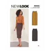 New Look Sewing Pattern N6690 6690 Misses' Skirts