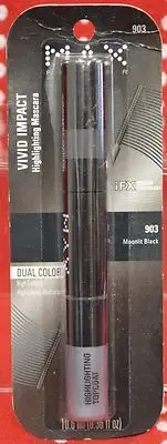 MAX FACTOR VIVID IMPACT Highlighting MASCARA MOONLIT BLACK # 903 NEW Dual COLOR