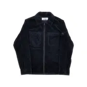 [STONE ISLAND] STONE ISLAND Corduroy overshirt with logo badge Kids 8Y 8Y Blue