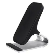 Wireless Charger Charging Dock Stand for Iphone X 8 for Samsung Note 8 S8 S9 SILVER COLOR