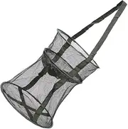Mesh Fishing Cage Folding Fish Net Round Collapsible Fish Trap Foldable Landing Net Fishing Cast Net for Crab Fish