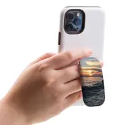Kickstand Grip AddOn, Universal Phone Holder, Waves Of Sunset
