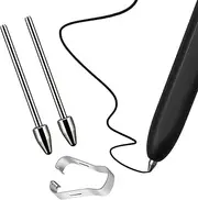 2 x Titanium Alloy Replacement Pen Tips, Pen Tips for Remarkable 2 Paper Tablet Marker Plus Stylus, with 4096 Pressure Sensitivity and Tilt Support, for N10/N20, Tablet S6/S7/S8