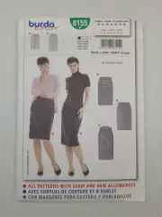 Burda Sewing Pattern 8155 Women's Skirt Pattern Size US 8-20 EUR 34-46 NEW