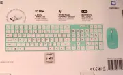 NEW Pantone Full Size Wireless Keyboard & Mouse Combo Set 2.4GHz For PC Laptop