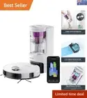 E10s Bagless Robot Vacuum & Mop Combo – Smart Control, 4000pa, Ideal for Pets