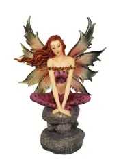 Hello Fairy November Sprite by Molly Harrison Figurine Fantasy The Society Box