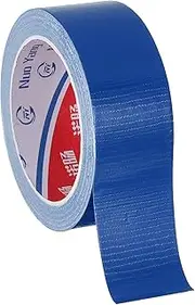 uxcell 1.6"x0.007" Bookbinding Tape, 22 Yard Cloth Bookbinding Repair Tape Book Binding Tape Self Adhesive for Repairing Old Books, Blue
