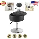 Compact Velvet Vanity Stool for Makeup with 300 lbs Capacity & Easy Assembly