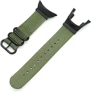 Replacement Wrist Band Bracelet for Ambit 3 Sport/3 Run/3 Peak,22mm Width Nylon Strap for Suunto Ambit 2/2S/2R (Army Green)