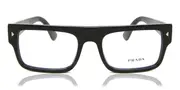 Prada PR A01V 16K1O1 Men's Glasses Black Size 55 - Private Health Rebate - Blue Light Block Available