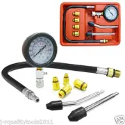 Gas Engine Compression Tester Testing Gauge Kit Automotive Shop Tools Diagnostic