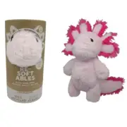 Re-Softables Plush in a Tube - Lilo Axolotl 9" Toy Teddy 100% Recycled BNWT