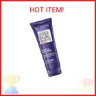 L’Oreal Paris Sulfate Free Brass Toning Purple Shampoo for Blonde, Bleached, Sil