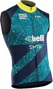 Men's Cycling Vest Team CINELLI Smith'21 Team Chinelli Smith 21, Blue Green, L