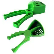 4PCS Portable Lemon Juicer Hand Held Squeezer(Green)
