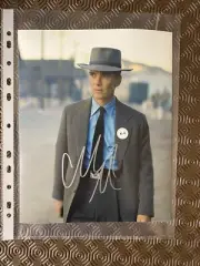 Cillian Murphy Oppenheimer Signed 8 X 10 Photo COA