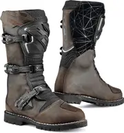 TCX Drifter waterproof Motorcycle Boots, brown, Size 46 for Men