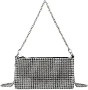 [Generic] Evening Bag Clutch Purses Women Bling Crystal Purse Sparkling Crossbody Handbag Cocktail Prom Glitter Party Club