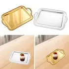 Art Serving Tray Jewelry Tray Decorative Cosmetic Perfume Makeup Display Tea Cup
