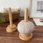Yarn Ball Holder Wooden Spinning Yarn and Thread Holder Wool Winder Storage AU
