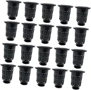 Generic 20 Hydroponic Mesh Net Pots for Planting, Small Slotted Containers