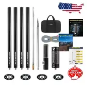 Efficient JPC-12 HF Antenna Set for Ham Radio - Compact, Easy Deploy, M10 Size