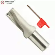 U Drill C40-3D44 WC08 CNC Tool Indexable Drill Bit WCMX 080412 Insert+Wrench