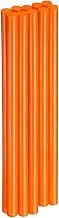 uxcell 10pcs Hot Glue Sticks 0.43" Dia x 9.84" Long EVA Mini Hot Melt Adhesive Glue Stick for Hot Melt Gun Wood Plastic Glass Flowers Fabrics Foam, Orange