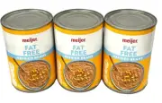 Meijer Fat Free Refried Beans 15 oz (3 Pack)