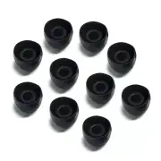 10-Pack Replacement Rubber Earbud Tips for V-MODA Bass Freq Metal Earphones