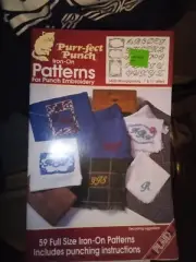 Vintage Purr-fect Punch Iron On Patterns