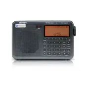 DESHIBO Bluetooth Full Band Radio Receiver Synthesized FM/LW/AM/SW-SSB/AIR PLL
