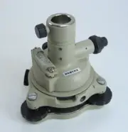 OEM PENTAX STYLE TOTAL STATION TRIBRACH AND PRISM ADAPTER PACKAGE, 2 IN 1 CASE